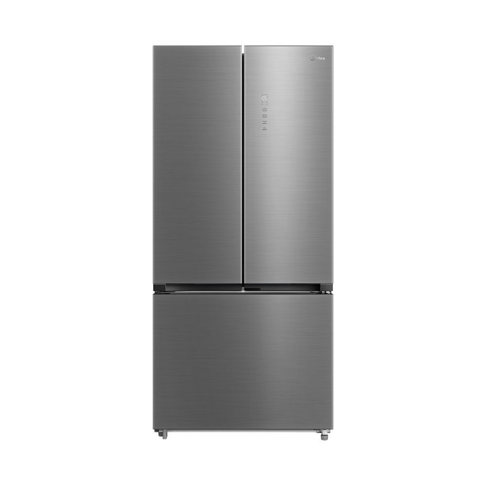 Geladeira Multidoor 672L Spacemaster cor Inox Midea