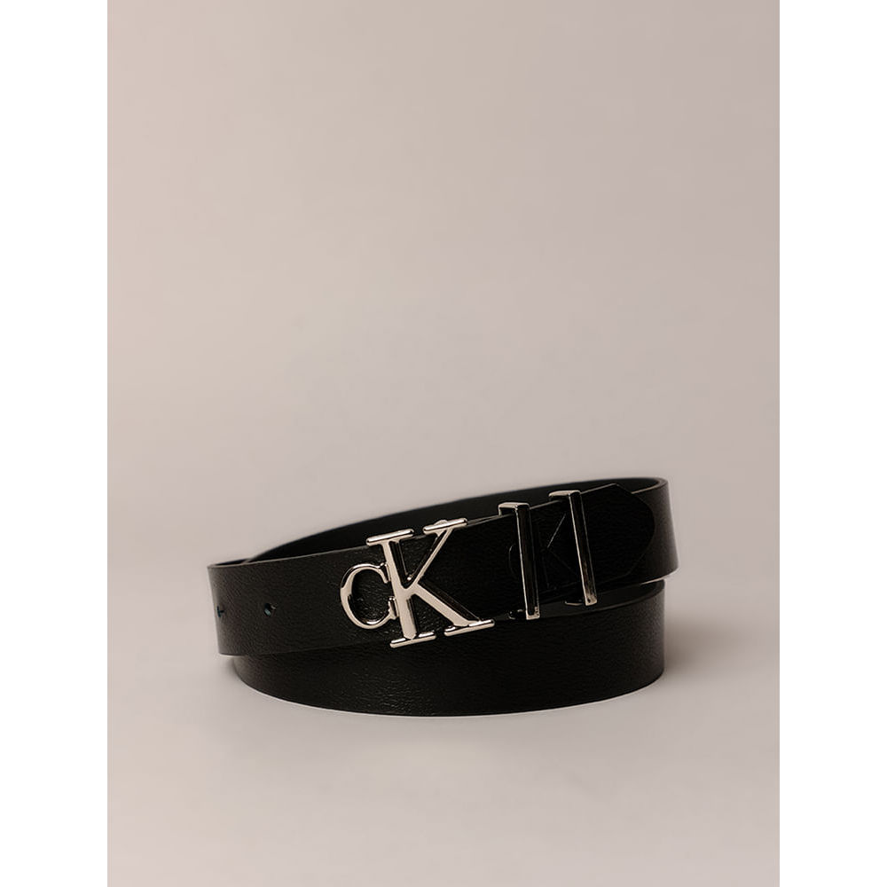 Cinto Calvin Klein Jeans Fivela Calvin Klein - Preto