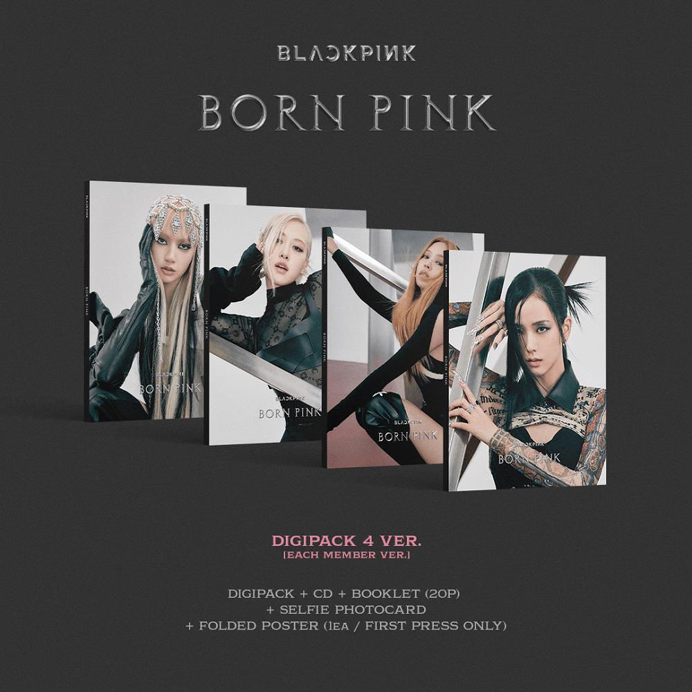 CD Blackpink - Born Pink Standard Digipack - Jisoo - Importado