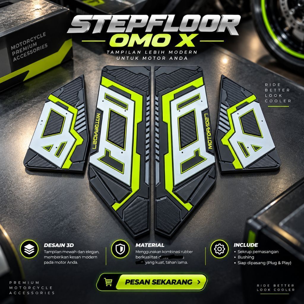 Tapete Motopad27 premium OMO X /