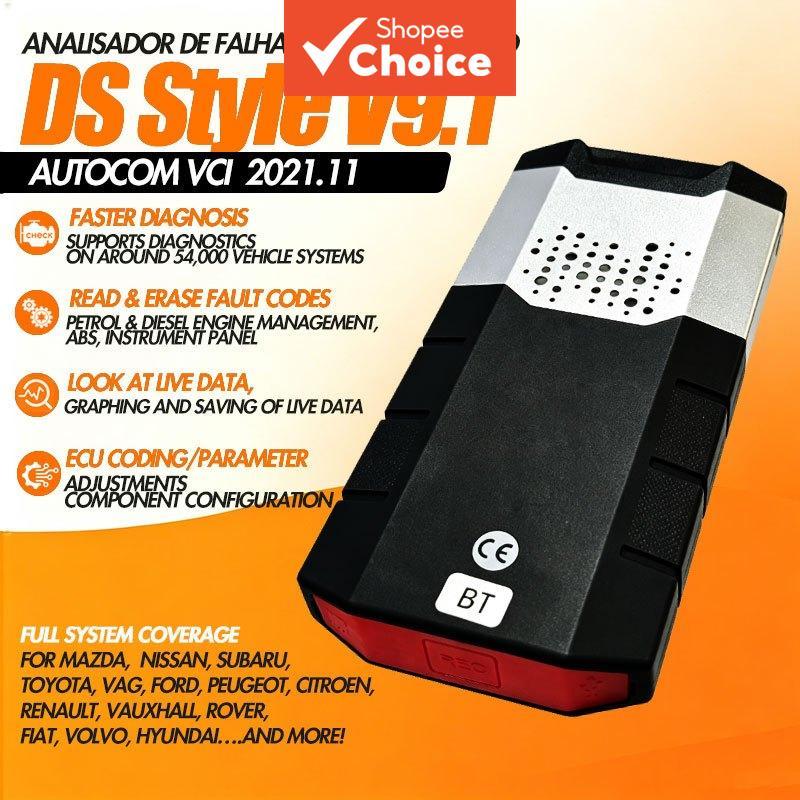 Placa Dupla Do Varredor Da Falha Caminhão Carro De Autocom Cdp 150e V9.1 2021.11 BLUETOOTH Obd2