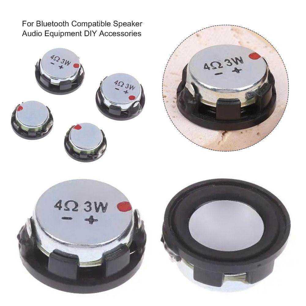 1/2 Pçs Mini Alto-Falante De Gama Completa , 1 Polegada 20/24/28mm Neodímio , 4Ohm 3W Redondo DIY De Home Theater