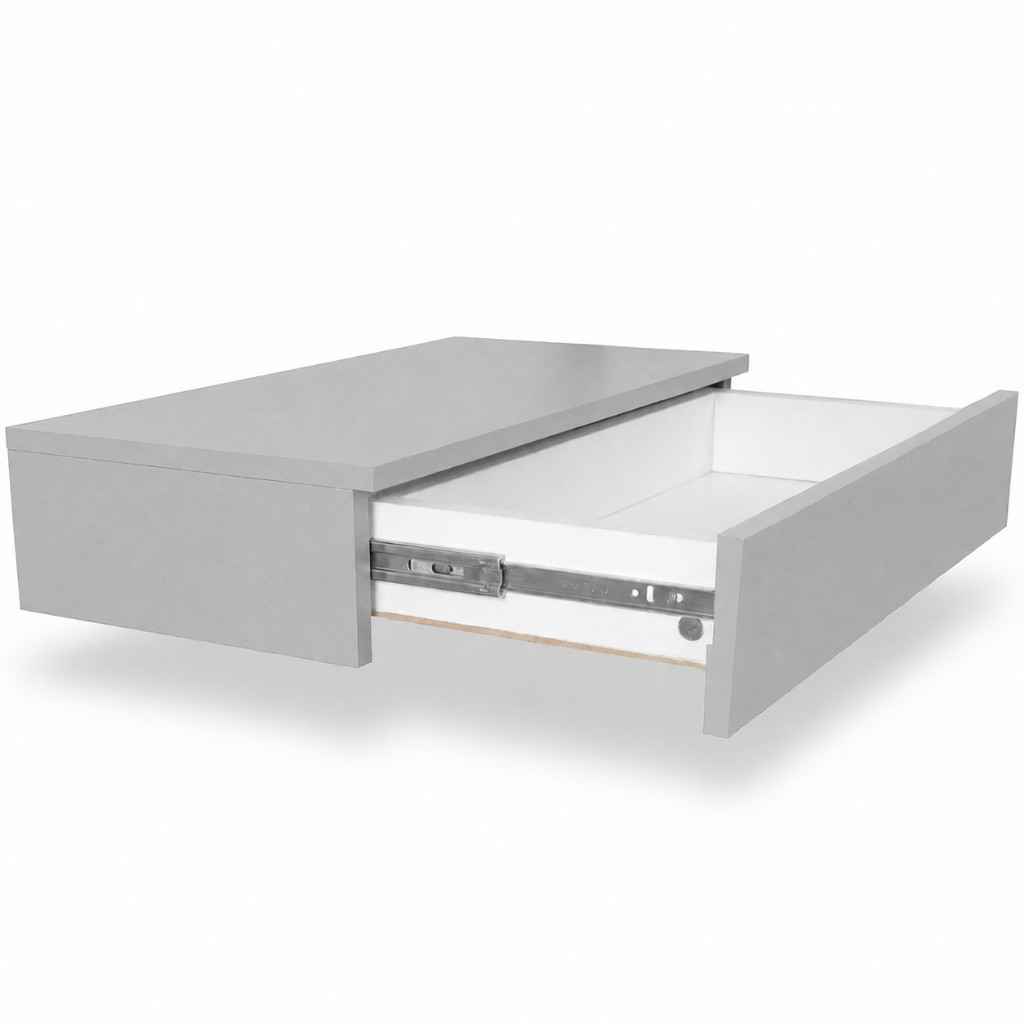 Penteadeira Gaveta Suspensa até 70cm MDF Com Gaveta Trilho Telescópico Mesa Maquiagem Camarin