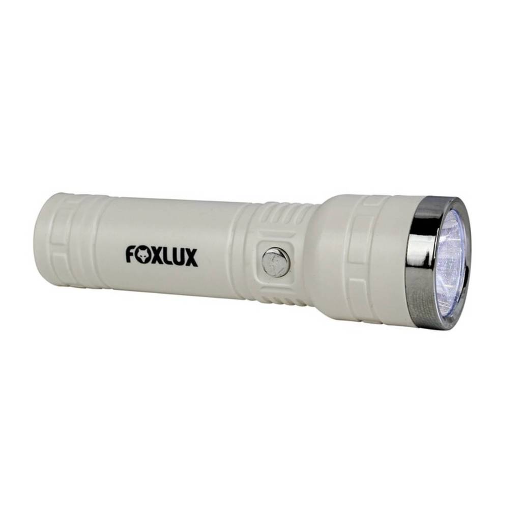 Mini Lanterna LED 1W Foxlux USB Recarregável Função Alerta