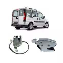 PAR FECHADURA PORTA TRASEIRA INFERIOR SUPERIOR DOBLO ELETRICA LADO ESQUERDO