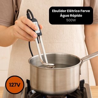 Ebulidor Elétrico 500W 127V Plástico Ferro STARTOOLS