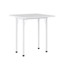 Mesa Dobrável 4 Lugares Asti Bona Branco Branco