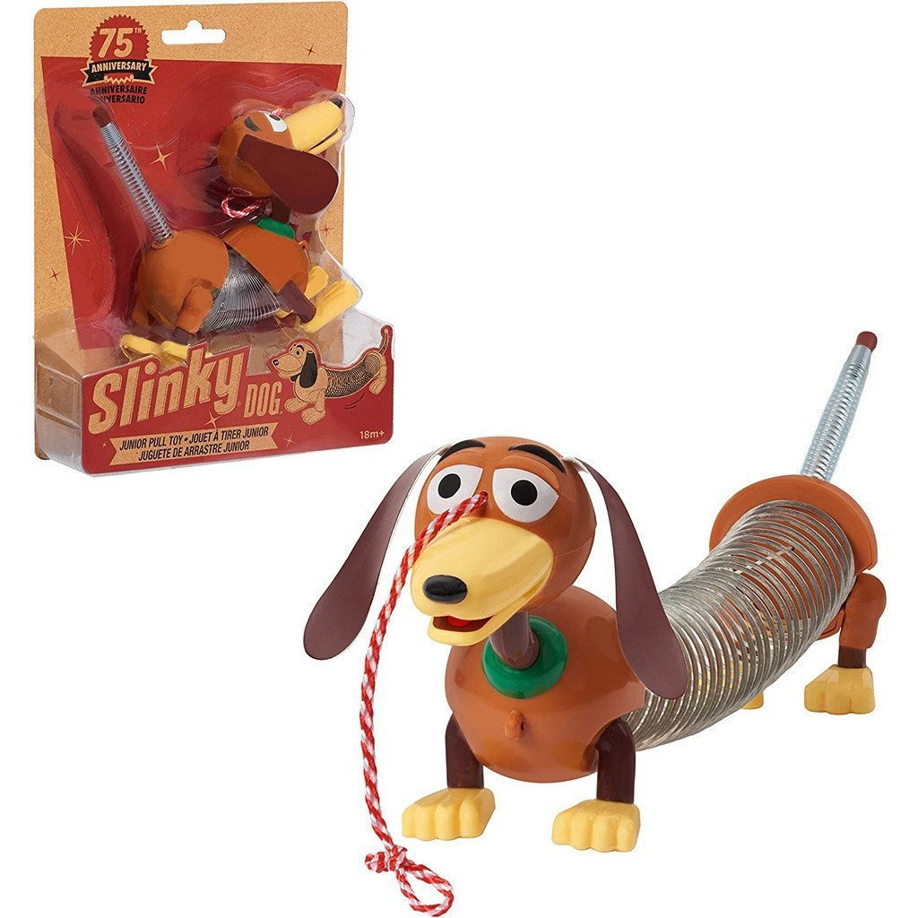 Retro Slinky Dog Jr , O Brinquedo Original Para Caminhada Na Primavera , Brinquedos E Presentes Crianças DK3L