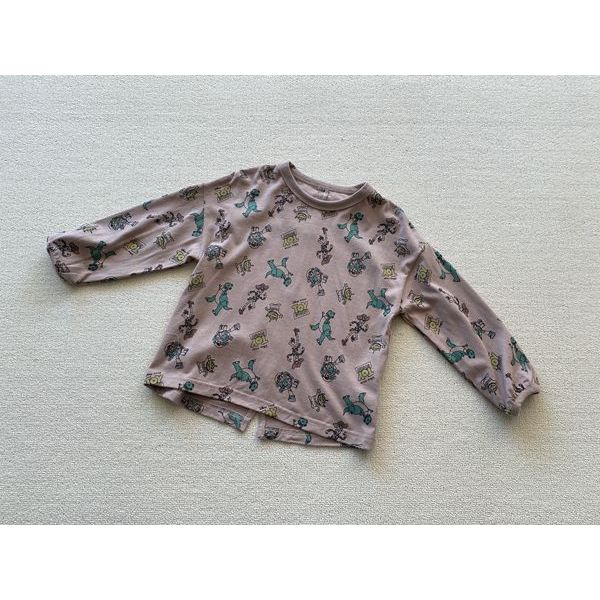 100-120 tamanho comércio exterior primavera outono roupas infantis algodão puro crianças dos desenhos animados impresso 