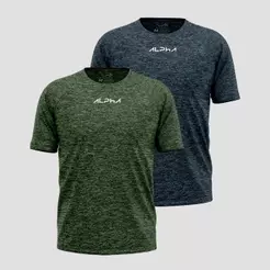 Kit 2 Camisetas New Fluid Masculina Dry Alpha Co