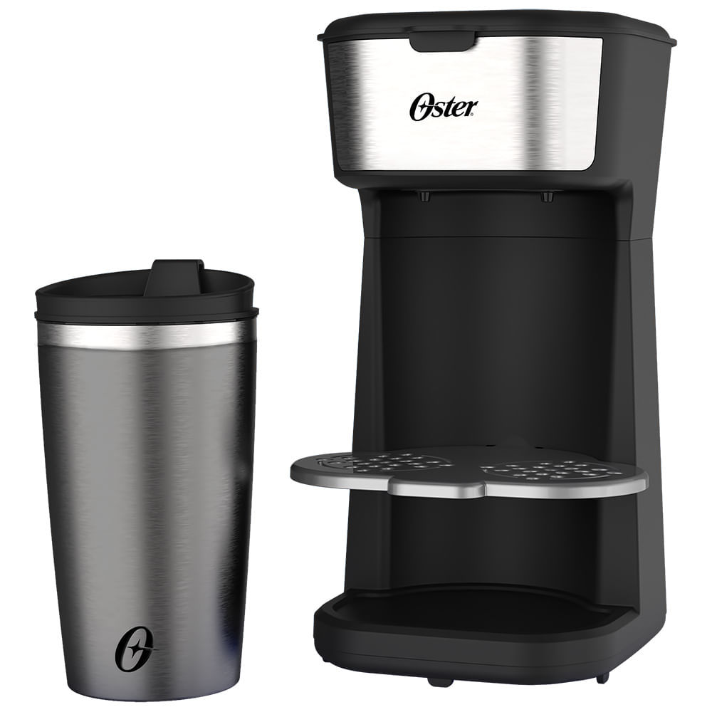 Cafeteira Oster 2Day Inox 2 em 1 com Copo Térmico · foto 2