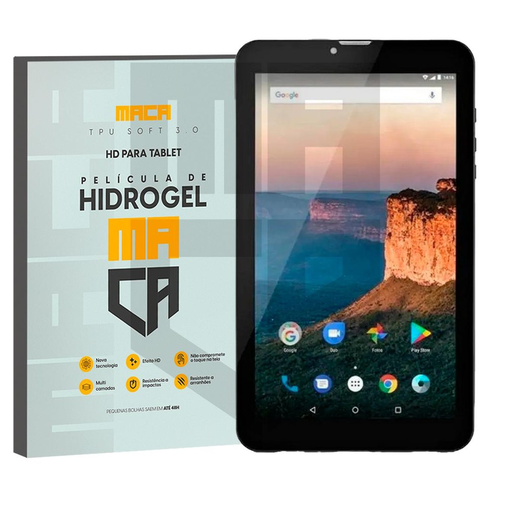 Película Hidrogel Tablet Multilaser M7 Transparente Ou Fosca