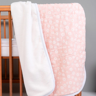 Cobertor Bebê Papi Forro Soft Estampa Flores Margaridas 110cm x 85cm em Oferta na Shopee