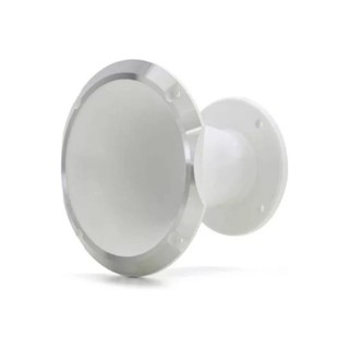 Corneta Bocal Alumínio Branca 1450 Com Flange 2 Polegadas Som Carro em Oferta na Shopee