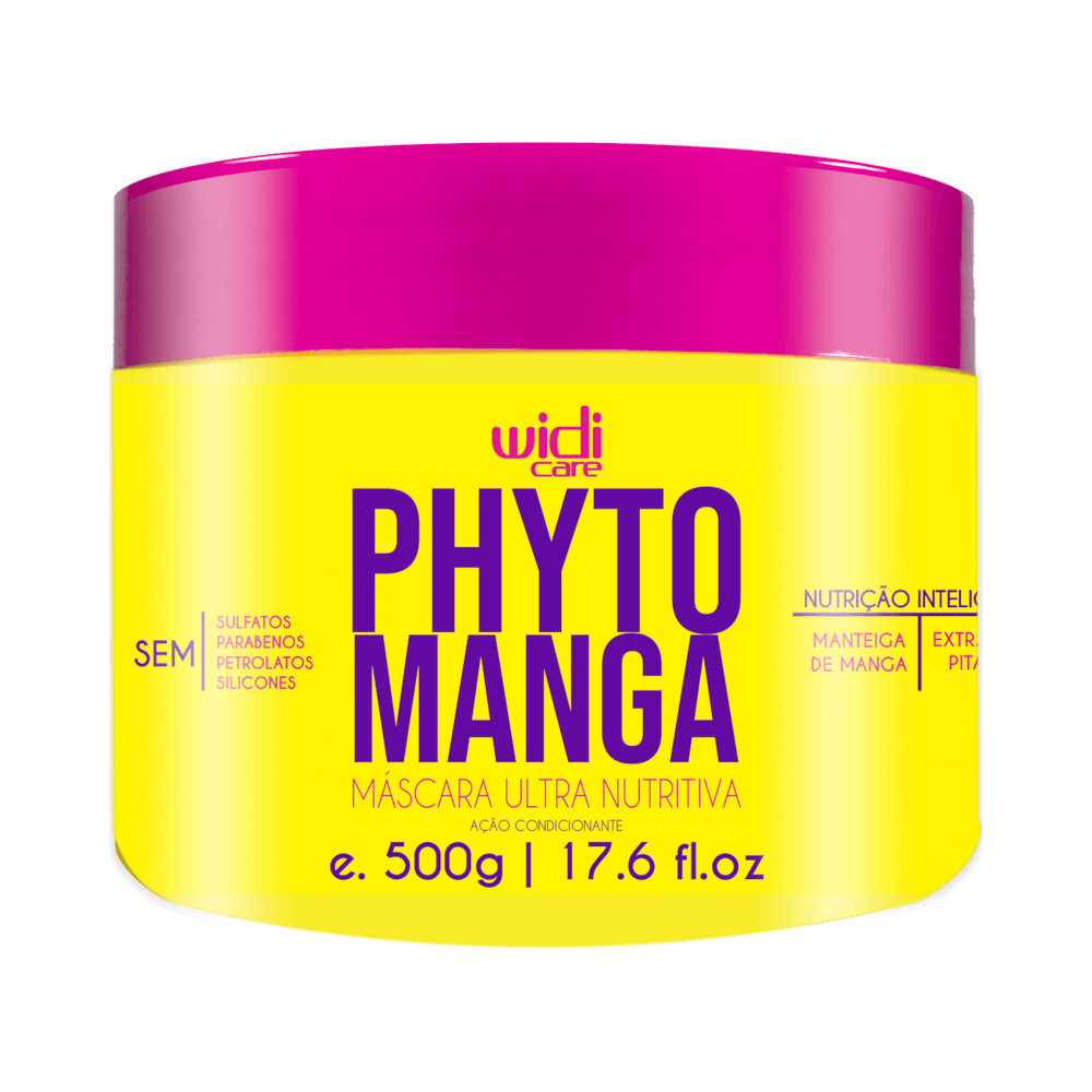 Máscara Widi Care Phytomanga Ultra Nutrição 500g em Oferta na Shopee