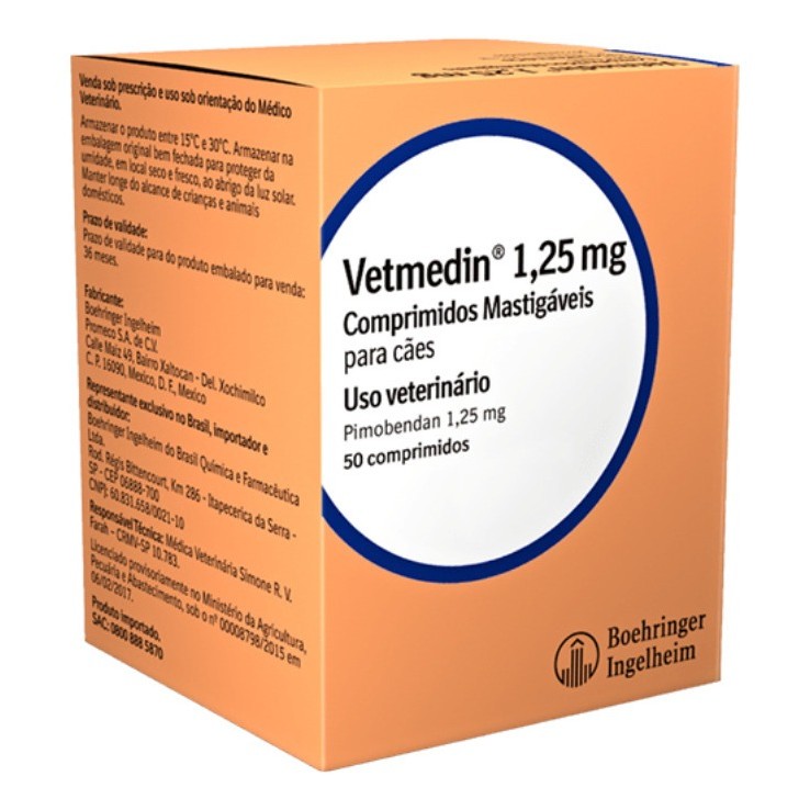 Vetmedin 1 25mg: Onde Comprar | BuscaProdutos