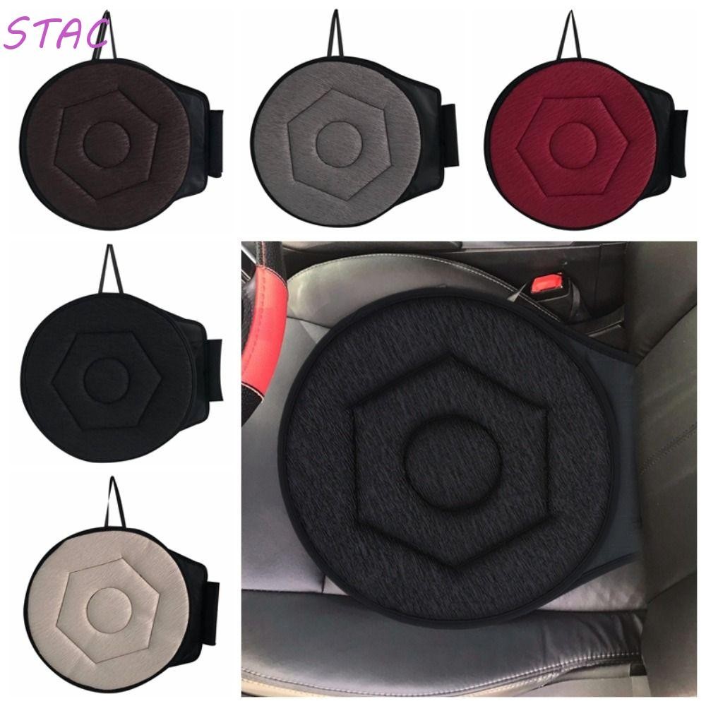 STAC 360 ° Almofada Giratória Para Assento De Carro , Rotação De 360 Graus , De Respirável
