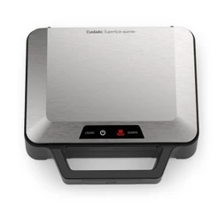 Sanduicheira Oster Inox Multiuso 1000W 127V OSAN500
