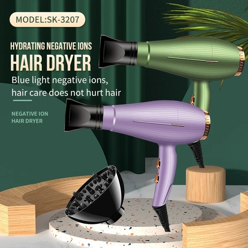 Secador de Cabelo 110v e 220v 3500W Bico Modelador e Difusor de Calor / SECADOR cabelo Potente 5000w em Oferta na Shopee