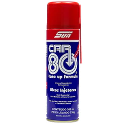 Spray Car80 Descarbonizante Spray Limpa TBI E Carburador 300ml alto rendimento