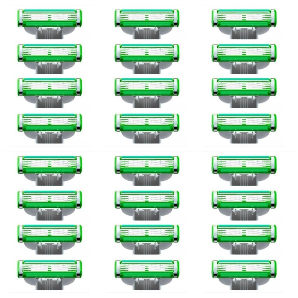16PCS/12PCS/8PCS Cartuchos de Refil de Lâmina de Barbear Mach 3 para Homens NEEI