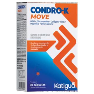 Condro-K Move - 60 Cápsulas - Katiguá em Oferta na Shopee
