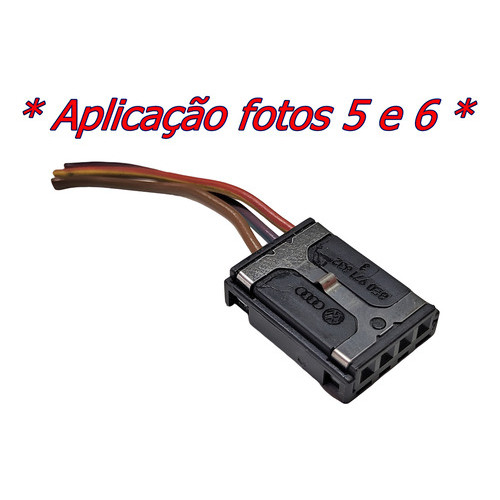 Chicote Plug Do Sensor Alarme Antifurto Jetta Polo Virtus