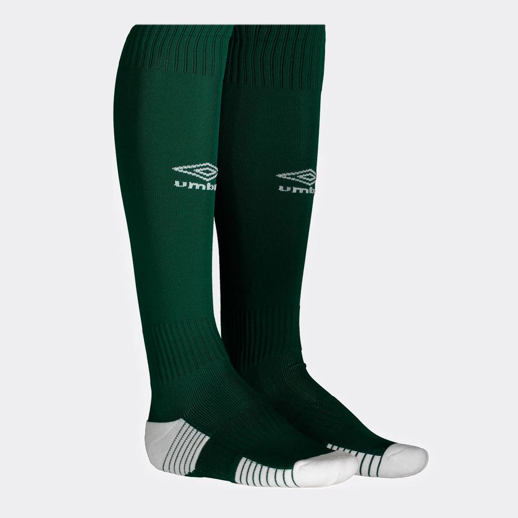 Meião Umbro Team Verde e Branco