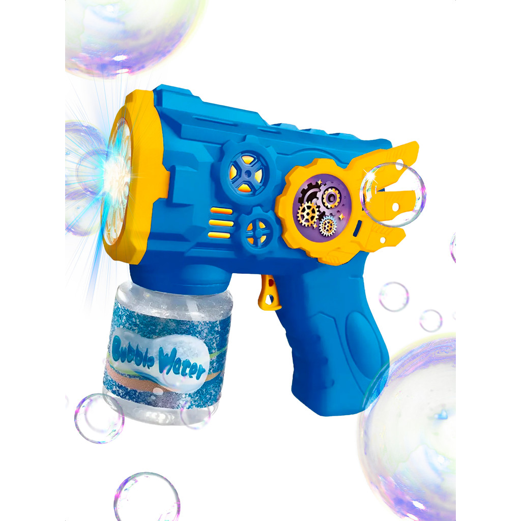 Pistola Bolhas Sabão Lanca Brinquedo Bubble Gun Automatico