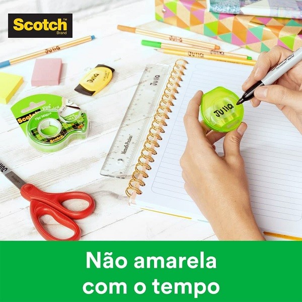 Kit com 2 Fita Magica 12MM X 20M 3M — imagem 2 de 2