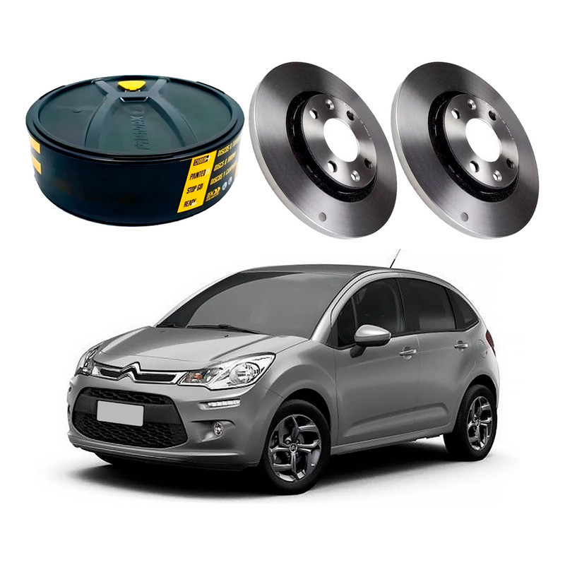 Disco Freio Dianteiro Fremax Citroën C3 1.5 2013 A 2016 em Oferta na Shopee