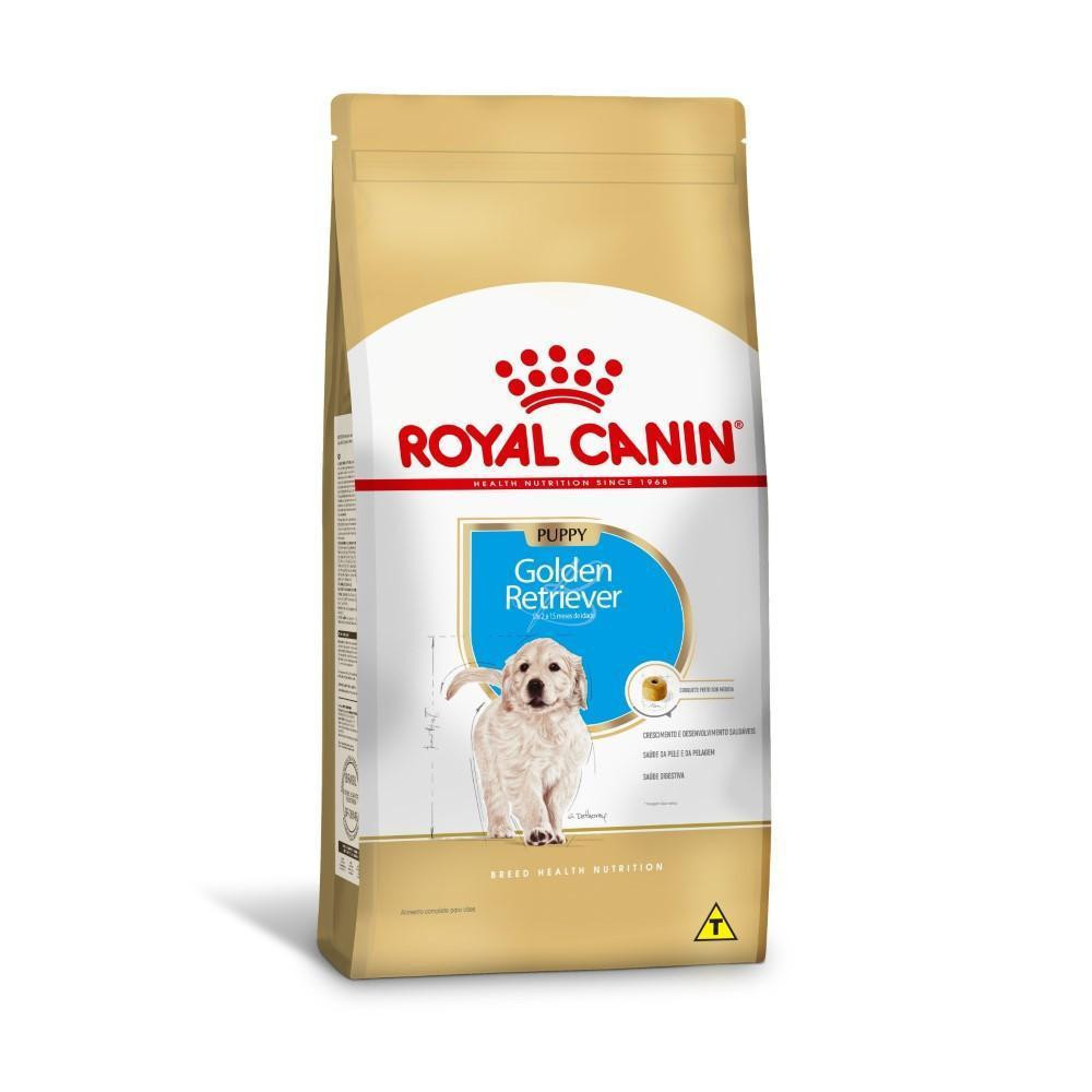 Ração Seca Puppy Golden Retriever para Cães Filhotes 10,1 Kg Royal Canin