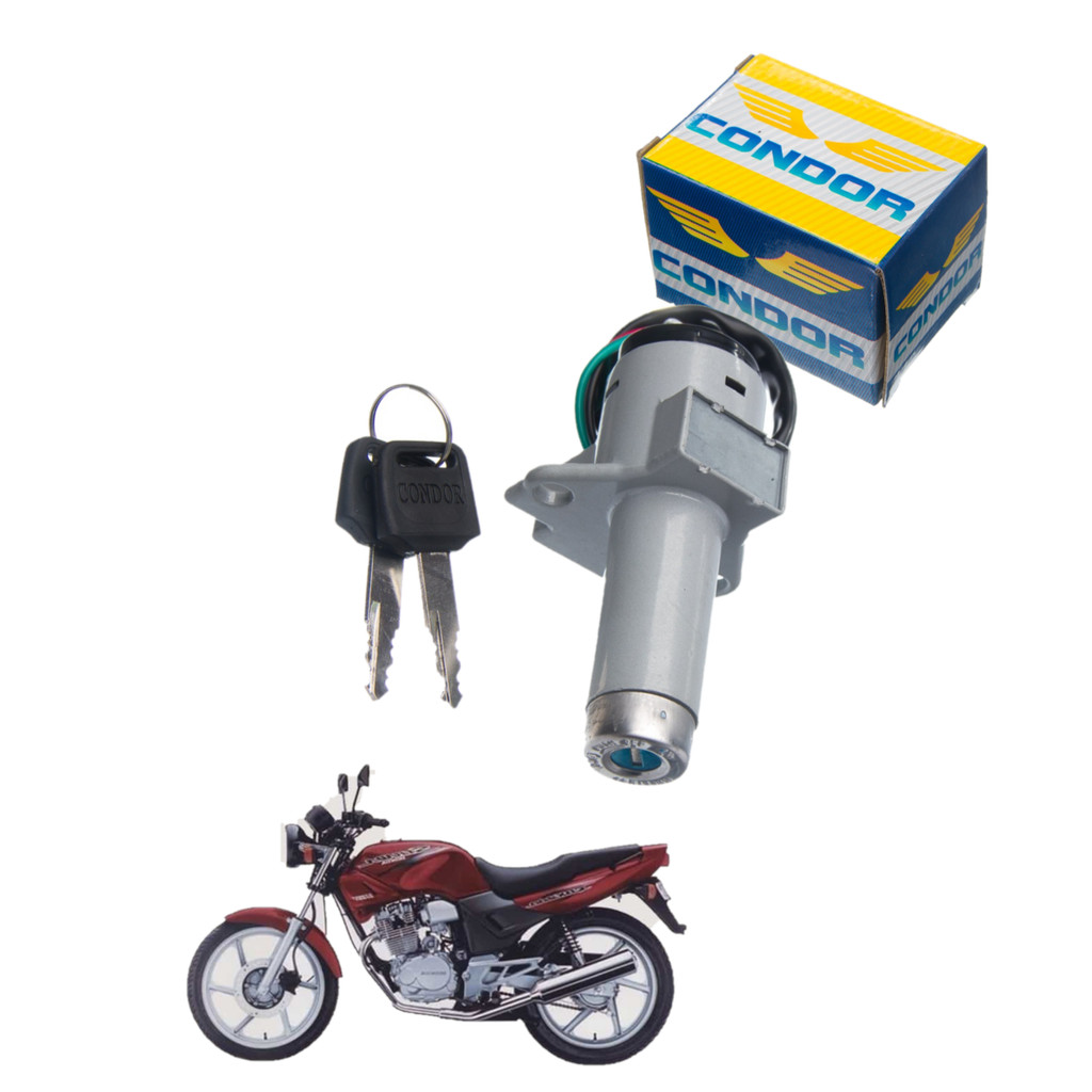 Chave Ignicao Cbx 200 1994/2002 Condor Original