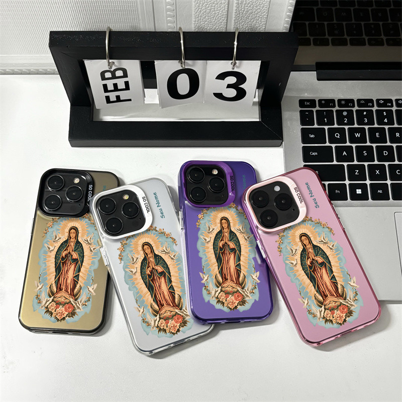 capinha personalizada Nossa Senhora Guadalupe Classico para Samsung S22 S24 S23 Ultra S20 S21 S23 FE S24 S25 S22 S23