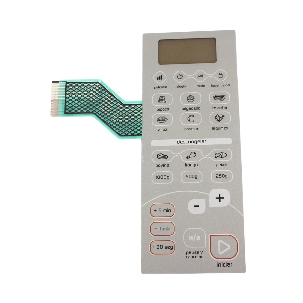 Membrana Painel Compativel Com Microondas Brastemp Bma20af - 0014122