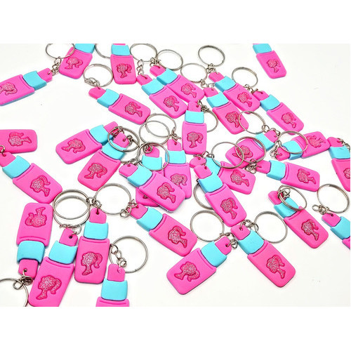 Lembrancinha Da Barbie Baton 10un Chaveirinho Mimo Tema Top Promoção