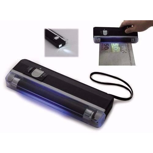 Detector De Nota Falsa Powerpack Drf-2403 Com Lâmpada Ultrav