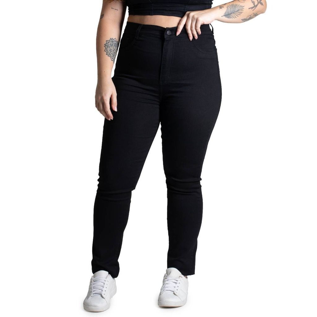 Calça Sarja Sawary Plus Size Cigarrete - 275124 em Oferta na Shopee