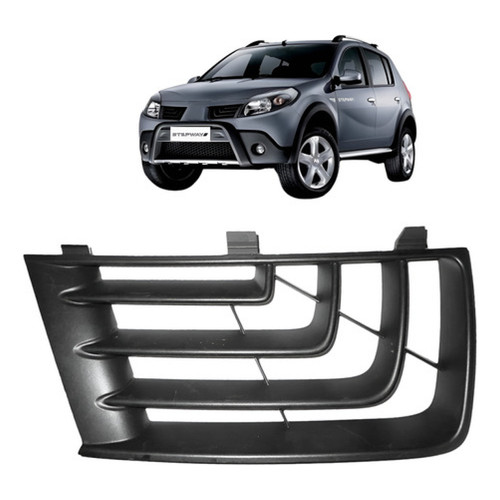 Grade Do Parachoque Sandero Stepway 2008 A 2010 Unidade