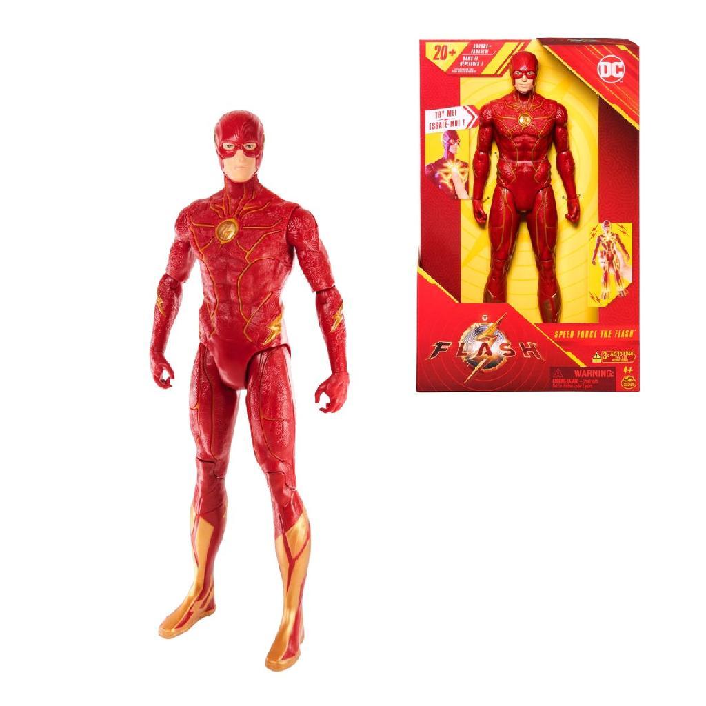 Boneco DC The Flash 30cm com Luzes e Sons Colecionável Sunny