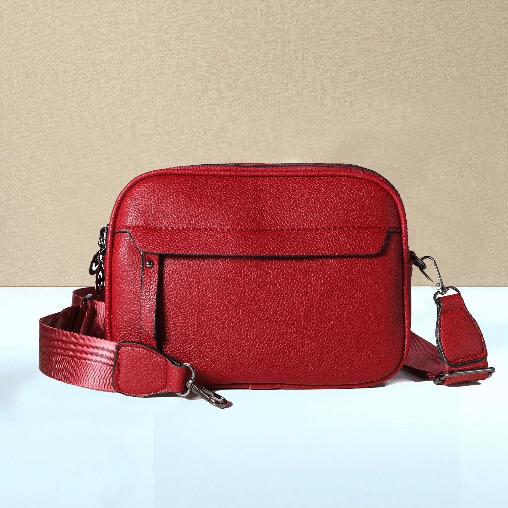 Bolsa Feminina De Ombro Transversal Com Alça Tecido Elegante LN030