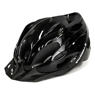 CAPACETE CICLISMO ABSOLUTE NERO COM LED PISCA MTB SPEED
