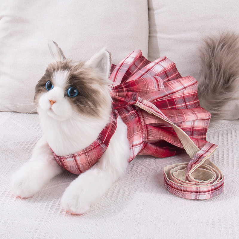 Coleira para gatos de estimação, coleira para animais de estimação, caminhada, Teddy, Pomeranian, cães pequenos, Anti-qu