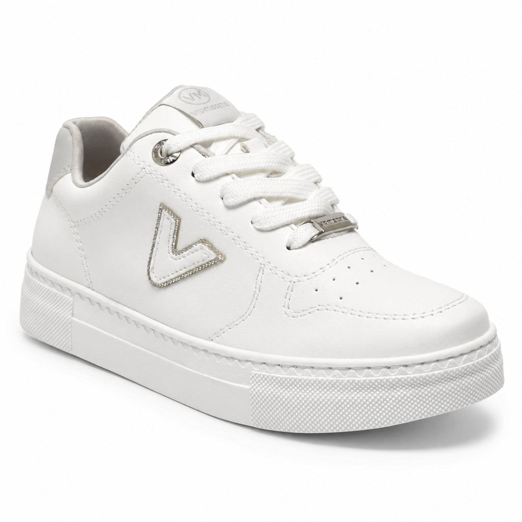 Tênis Feminino Via Marte Detalhe Metalizado Casual Elegante