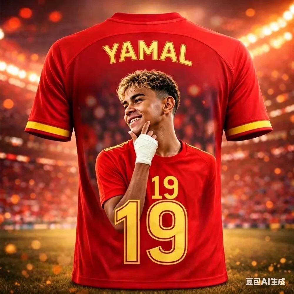 2026 Yamal Verão 3D Impresso Sportswear Camisa De Futebol Camiseta De Secagem Rápida E Respirável Adequado Para Uso Diár
