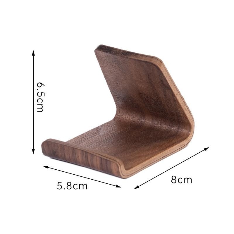 【Alta Qualidade】Porta Celular de Madeira Minimalista/Mesa/Suporte Universal/Versátil/Compacto/Resistente