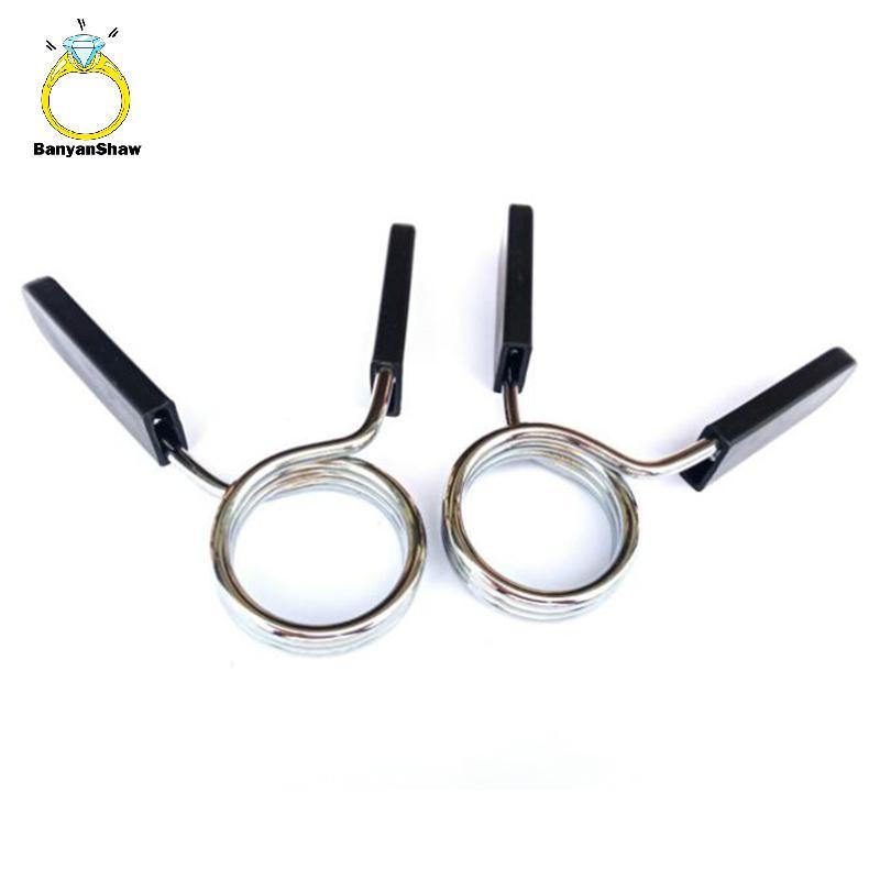 [BANY] Braçadeira De Barra , Clipes De Colarinho De Mola , Peso De Academia , Haltere Lo Kit Barbell Good