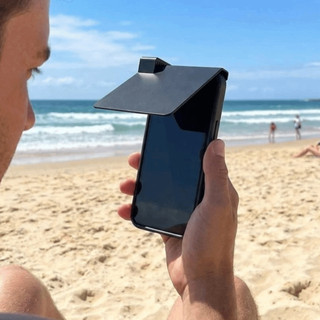 Viseira De Tela De Telefone TEVO , Guarda-Sol Anti-Reflexo De Ângulo Ajustável Para Celular , Capas De Proteção Solar Po
