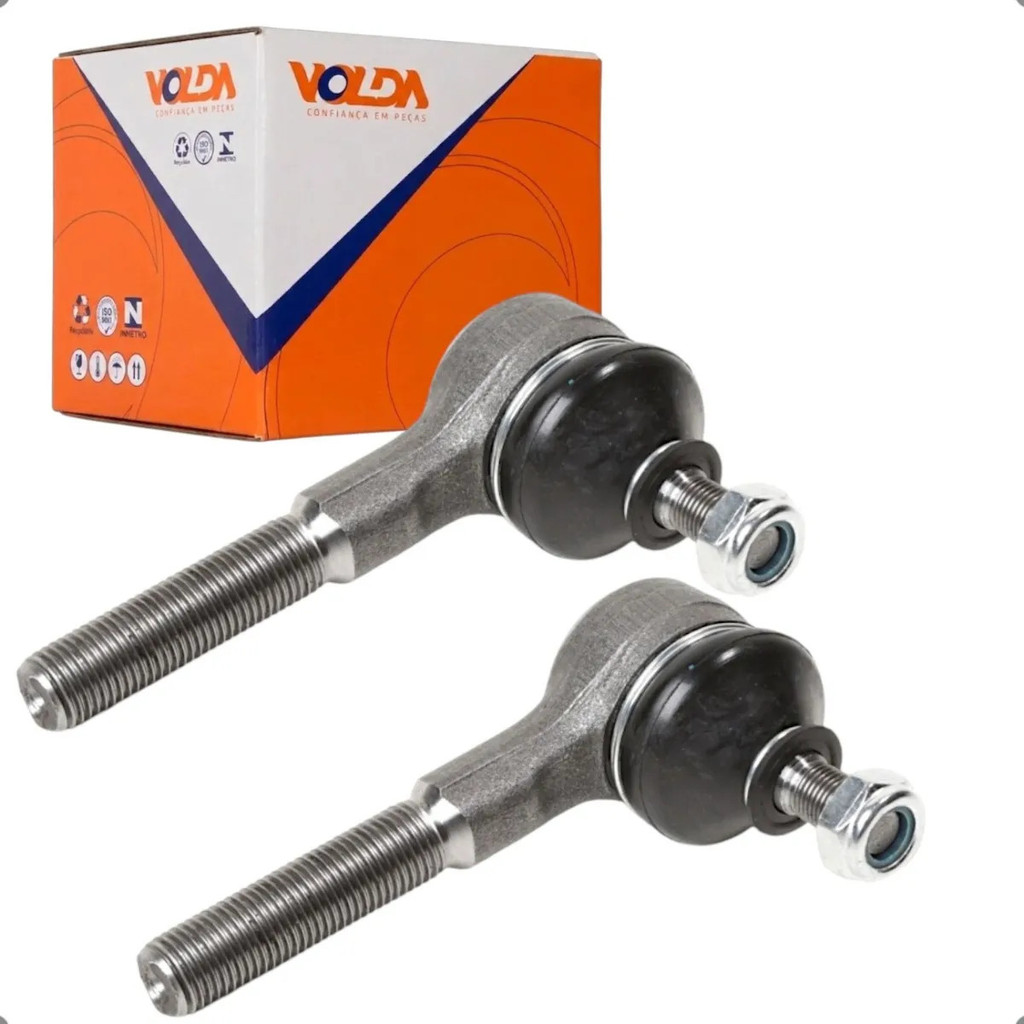Kit Terminal de Direção Ford Royale Versailles VW Gol Parati Saveiro Voyage Santana Quantum