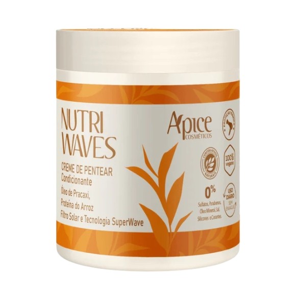 Creme de Pentear Nutri Waves Ápice 500g